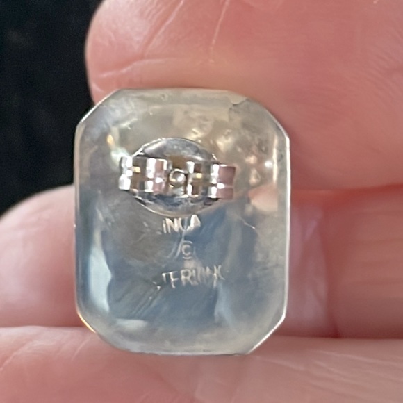 Sterling Shell Earrings - Picture 3 of 3